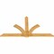 Ekena Millwork Redmond Rough Sawn Timber Gable Bracket, Western Red Cedar, 96"W x 52"H x 2"D x 6"F, 13/12 Pitch GBW096X52X0206RED00RWR - alternate 4